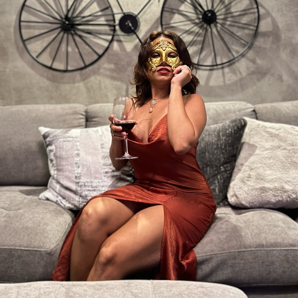 Cocktail dress/Medium/Midi/Copper/Marshalls